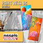August 27th - Meeple Movers Board Game Cafe - Ocala - DIY Paint & Sip - Flamingos & Jellyfish