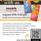 August 27th - Meeple Movers Board Game Cafe - Ocala - DIY Paint & Sip - Flamingos & Jellyfish
