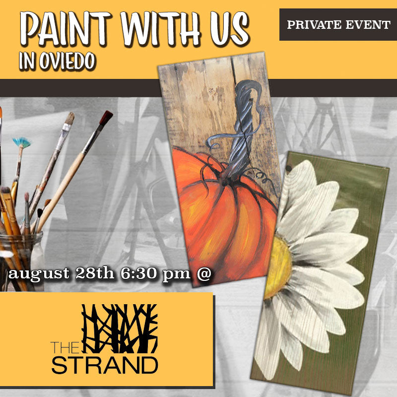 PRIVATE EVENT August 28th - The Strand Apartments - Private DIY Paint and Sip Event for Residents