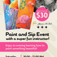 August 8th - Soul Coffee & Co.- Daytona Beach - DIY Paint & Sip - Flamingos & Jellyfish