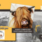 May 24th - Feral Ranch - Lake Helen - Paint & Sip with Highland Cows - TEXTURED Highland