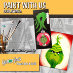 November 11th - Gator Joe’s Beach Bar And Grill - Ocklawaha - DIY Paint & Sip - THE GRINCH