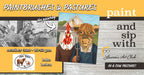 October 31st - Feral Ranch - Lake Helen - Paint & Sip with Highland Cows - American Gothic Farm Take